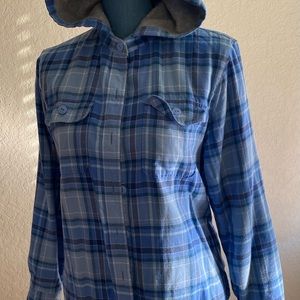 L.L.bean fleece women's flannel